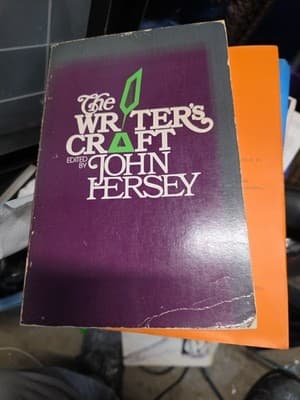 The Writer's Craft by John Hersey 1st Edition, 1974 - Image 1