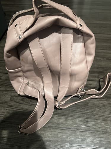 STEVE MADDEN TEXT GRAPHIC Pink Women’s Backpack - Thumbnail 2
