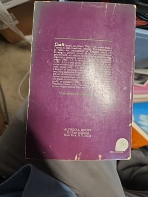 The Writer's Craft by John Hersey 1st Edition, 1974 - Thumbnail 3