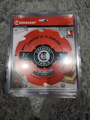 Crescent Circular Saw Blade 7 1/4'' X 8 Tooth Laminate Flooring - Image 1