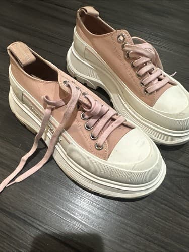 Alexander McQueen Tread Slick lace-up sneakers Size 36.5 - Thumbnail 3