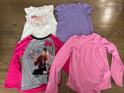 Toddler Girl Clothes Lot Of 4 Tops Size 6T - Image 1