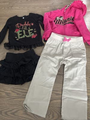 Girl Clothes Mixed Lot of 4 Pcs. size 3T - Image 1