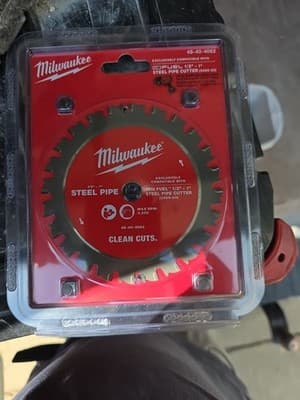 Milwaukee Tool 48-40-4062 Pipe Cutting Blade, 7.87 In H - Image 1
