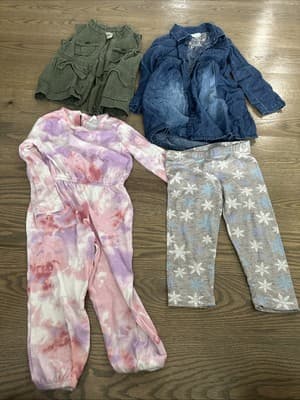 Girl Clothes Mixed Lot of 4 Pcs. size 3T - Image 1