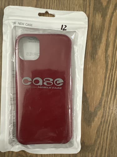 Fashion Case For iPhone 12 Hard Case Cover Red - Image 1