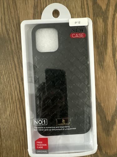 Fashion Case For iPhone 12 Hard Case Cover Black - Image 1