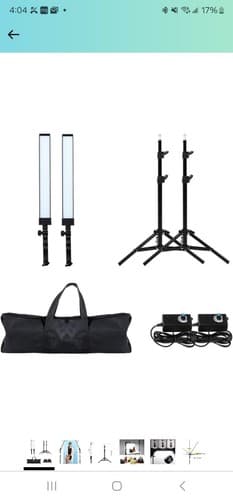 Photography Lighting LED Studio Light 5600K Dimmable Photo Studio Video Light... - Image 1