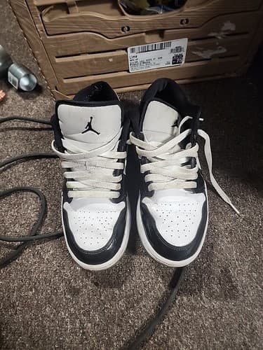Nike Air Jordan 1 Low SE ‘Concord’ Men’s Size 8.5 Pre-Owned No Box - Image 1