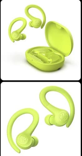 JLab - Go Air Sport True Wireless Earbuds - Green - Brand New - Image 1