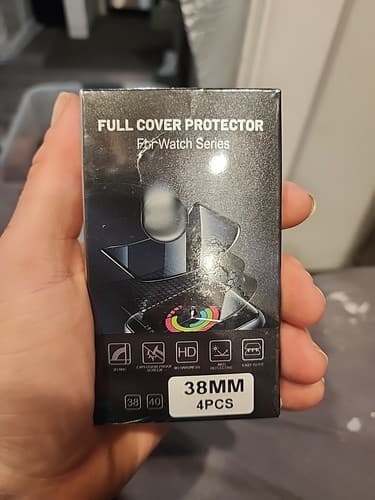 4 Pack Apple Iwatch Screen Protectors 38 mm Clear - Image 1