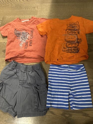 Mixed Lot Of 4 Baby Boy Clothes 3T - Image 1