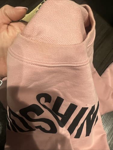 Moschino Couture Pink Sweatshirt Size M - Thumbnail 2