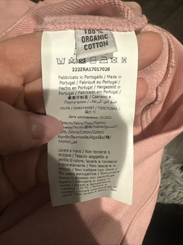 Moschino Couture Pink Sweatshirt Size M - Thumbnail 3