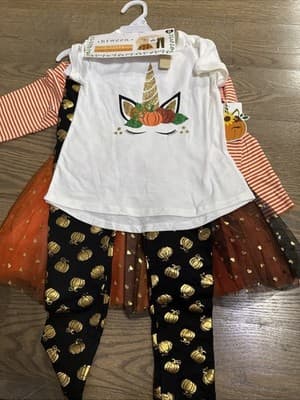 NWT btween girls 4 piece mix and match outfit set Size 6x - Thumbnail 3