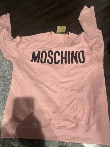 Moschino Couture Pink Sweatshirt Size M - Image 1