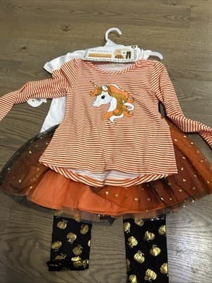 NWT btween girls 4 piece mix and match outfit set Size 6x - Image 1