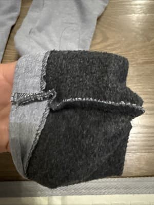 One Step Up Girls Gray Leggings Size 7/10 - Thumbnail 2