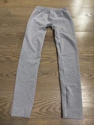One Step Up Girls Gray Leggings Size 7/10 - Image 1