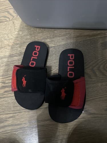 Polo Ralph Lauren Kids Flip Flops Size USA 11 - Image 1