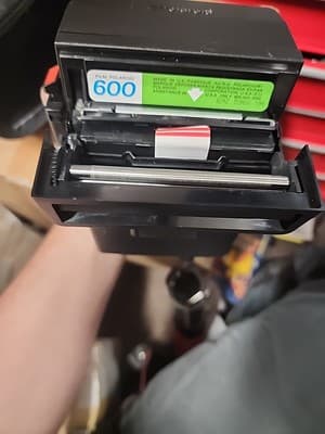 Vintage Polaroid One Step Flash Instant 600 Film Camera - Thumbnail 6
