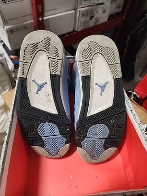 Size 4Y - Nike Air Jordan 4 Retro GS University Blue - Og Box - Thumbnail 2