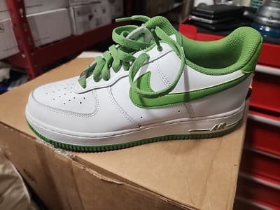 Size 8 - Nike Air Force 1 '07 White Chlorophyll - Thumbnail 11