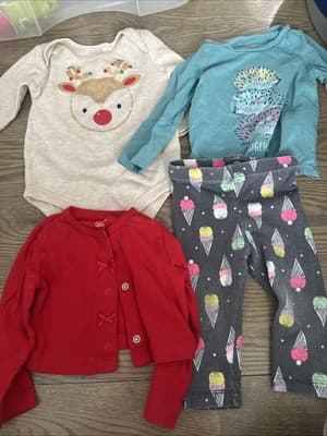 Baby Girl Clothes Size 12 Months - Image 1