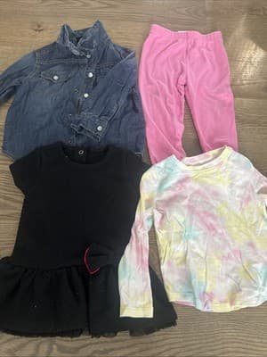 Girl Clothes Lot of 4 Pcs size 2T - Image 1