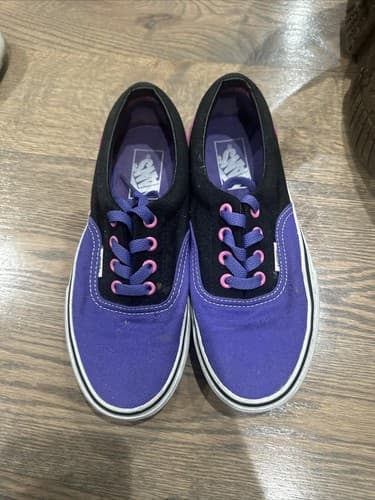 Vans Unisex Off The Wall Purple Casual Shoes Sneakers Size M4 Or W 5.5 - Image 1