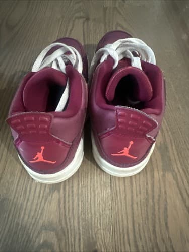 Nike Air Jordan 4 IV Retro True Berry Rush Pink/Purple Children Shoes size 13C - Thumbnail 2