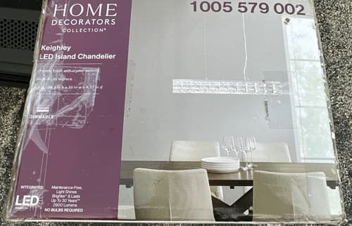 Home Decorators Collection Keighley LED Island Chandelier *NEW* - Thumbnail 2