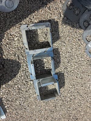 RACO 795, 4" Square Electrical Outlet Box Cover, 1-1/2" Raised, Welded, 3PC - Image 1