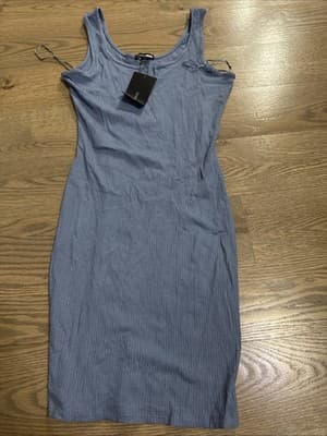 fashion nova dress size large NWT Blue - Image 1