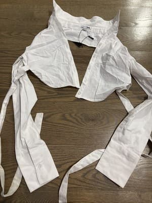 FashionNova Cater To You Top White Size XS New - Image 1