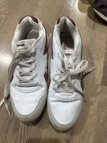 Reebok Royal Glide Ripple Clip casual Shoes white/red Mens sneakers Size 6 - Image 1