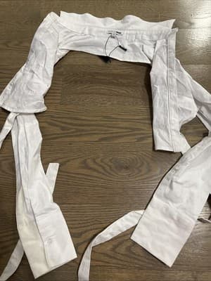 FashionNova Cater To You Top White Size XS New - Thumbnail 2