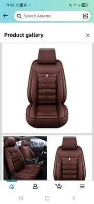 For Mazda CX-5 CX-7 5-Seats Car Seat Covers PU Leather Front + Rear Cushion - Thumbnail 2