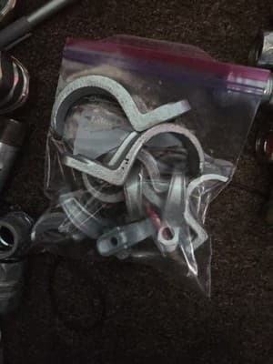 Malleable Iron, 1-Hole, IMC/Rigid Conduit Clamp Mixed Lot - Image 1