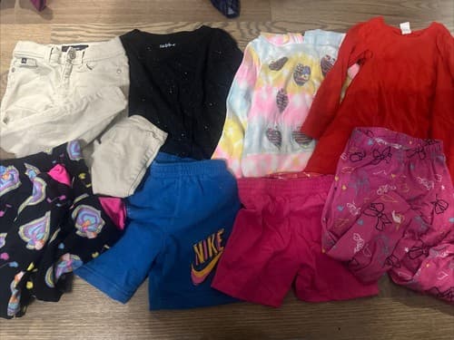 Baby Girl Clothes Mixed Lot of 8 Pcs. size 4T - Image 1