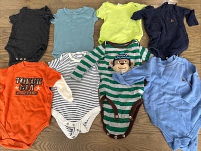 Lot Of Baby Boy Clothes Size 3/6 Months - Image 1