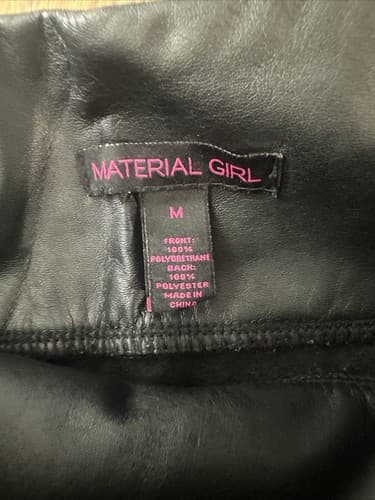 Material Girl Black Women’s Size M Skirt - Thumbnail 2