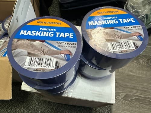 2" Blue Painters Tape, 60 Yards/Roll, 12 Pack - Image 1