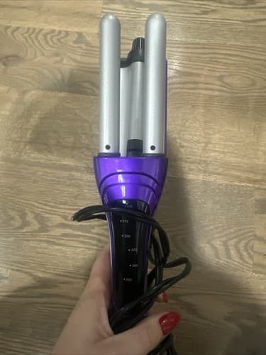 Bed Head A Wave We Go Tourmaline Ceramic Adjustable Hair Waver BH336 Purple - Image 1