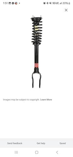 Monroe Front Left Strut For 2011-2015 Jeep Grand Cherokee 2WD/4X4 - Image 1