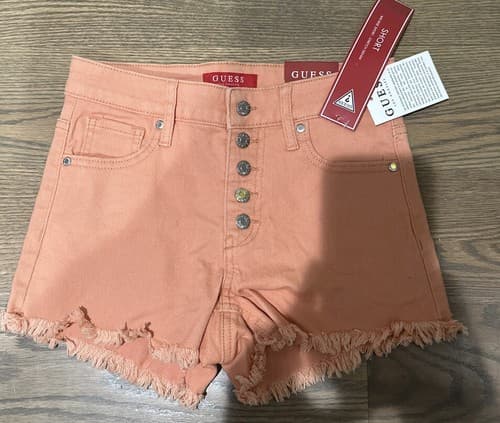 Guess Jeans Shorts Juniors Size 24 Fuji Sunrise - Image 1