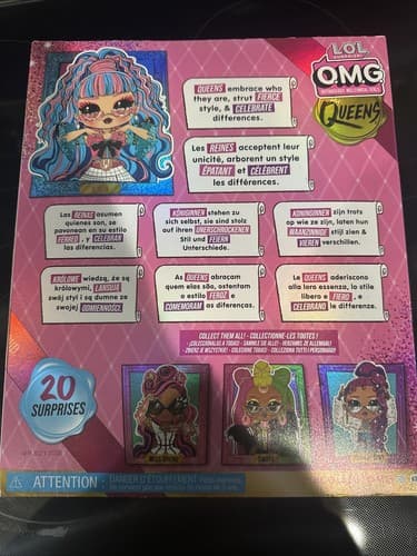 New LOL Surprise OMG Queens Prism Fashion doll With 20 Surprises - Thumbnail 2