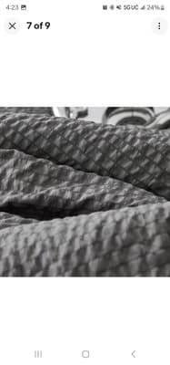HOMBYS Oversized King Comforter 128x128, - Thumbnail 2