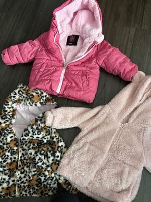 Toddler girls Winter/spring jacket 18months Set Of 3 - Thumbnail 2