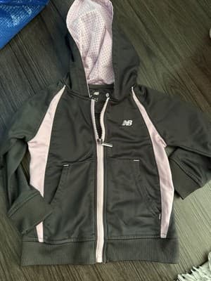 New Balance Little Girls Size 2T Zip Up Hoodie - Image 1
